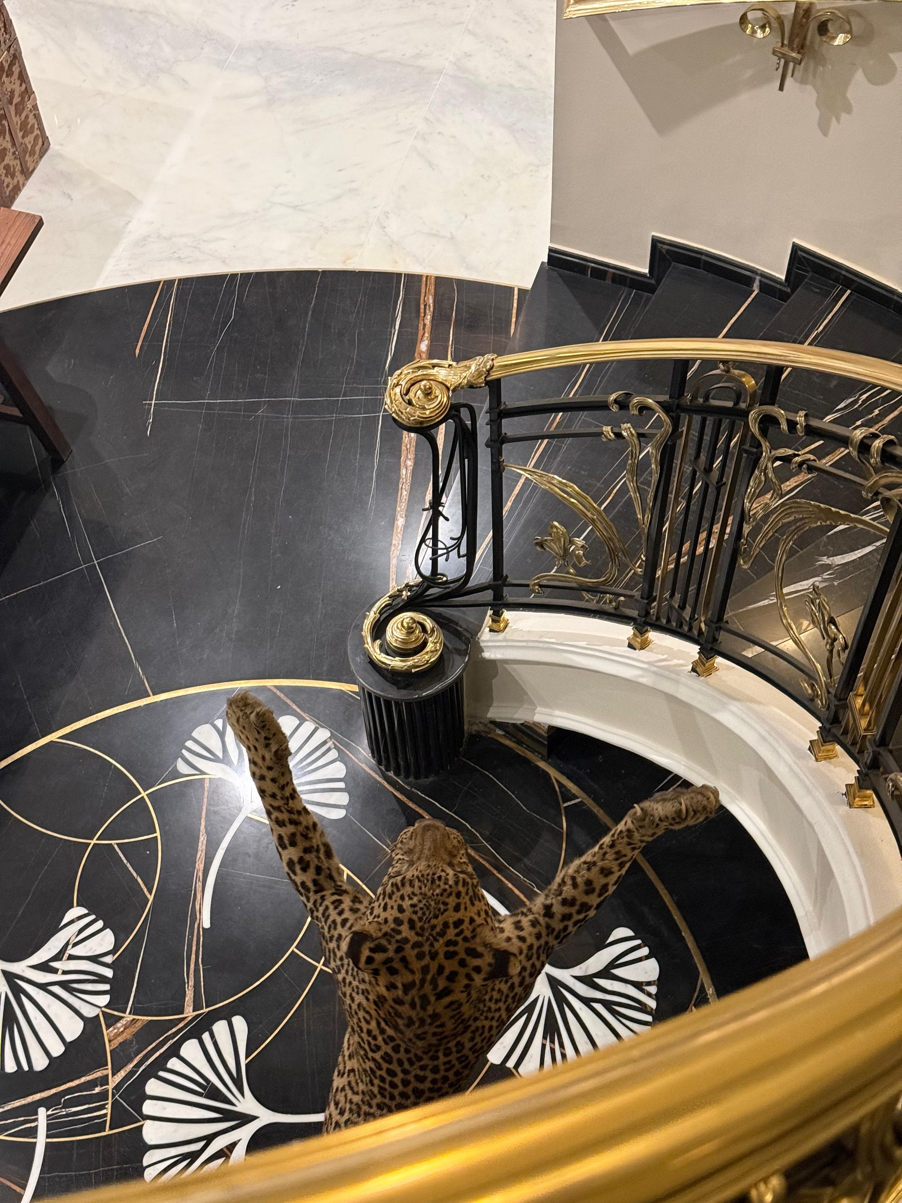 Signature wrought iron staircase by Intersteel